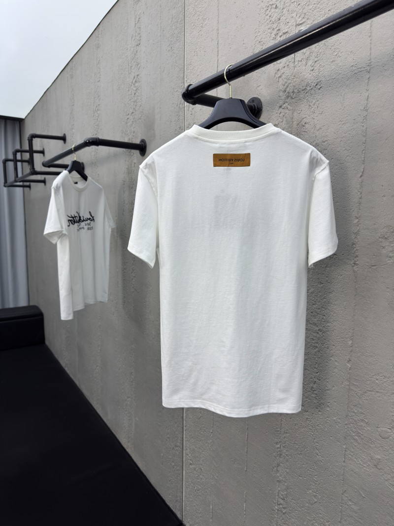 LV Special Printed Embroidered Short-Sleeved T-Shirt 1