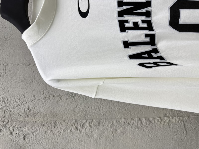 Balenciaga Basketball Series Letter Print Round Neck Long Sleeve 1 3