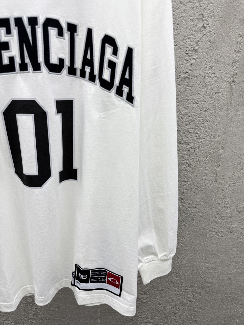 Balenciaga Basketball Series Letter Print Round Neck Long Sleeve 1 6