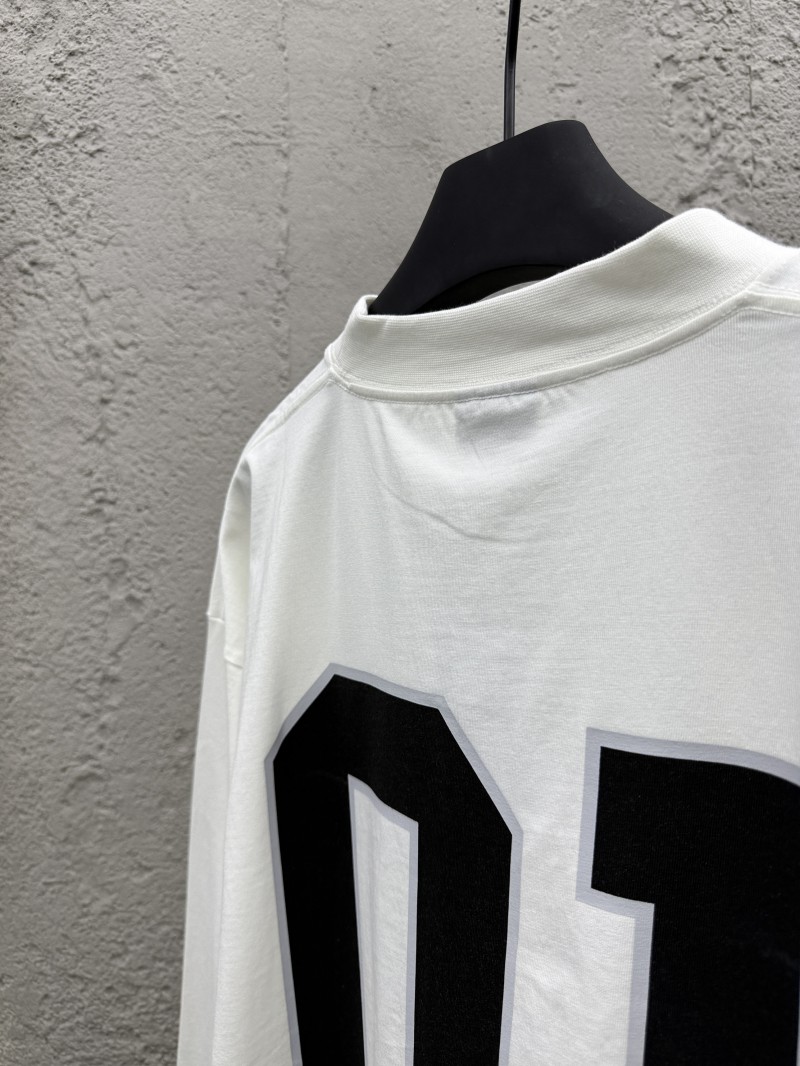 Balenciaga Basketball Series Letter Print Round Neck Long Sleeve 1 8