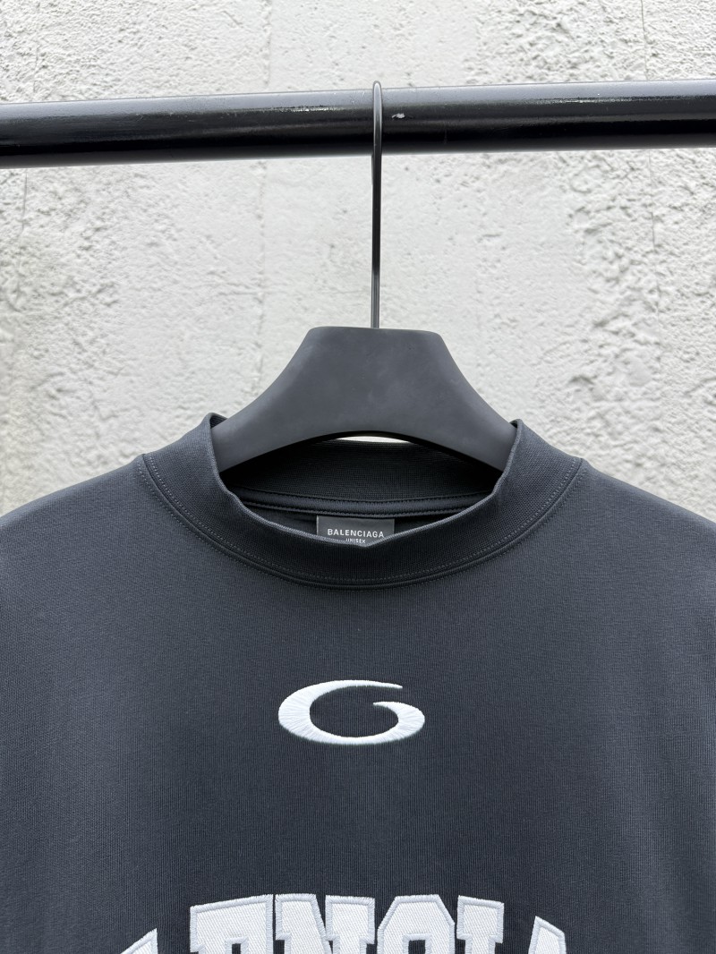 Balenciaga Basketball Series Letter Print Round Neck Long Sleeve 2 2