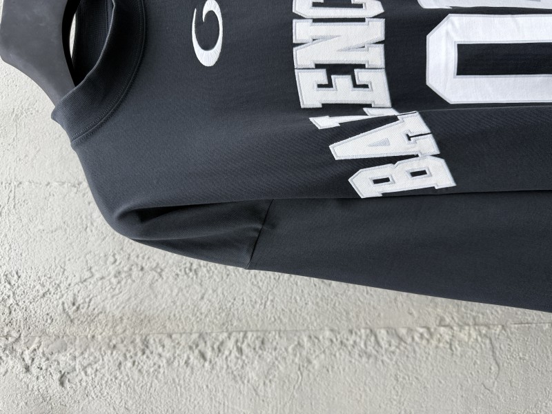 Balenciaga Basketball Series Letter Print Round Neck Long Sleeve 2 3