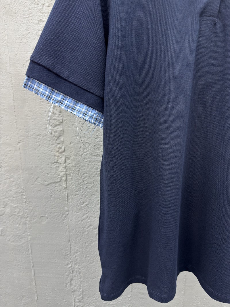 Miu Miu Checkered Logo Polo Shirt 5