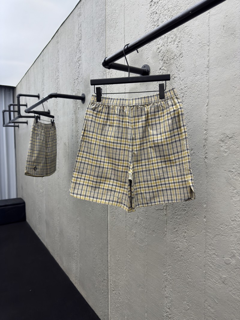 Dior checkered pattern shorts 1