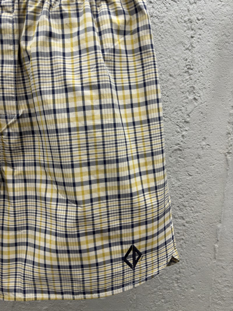 Dior checkered pattern shorts 6