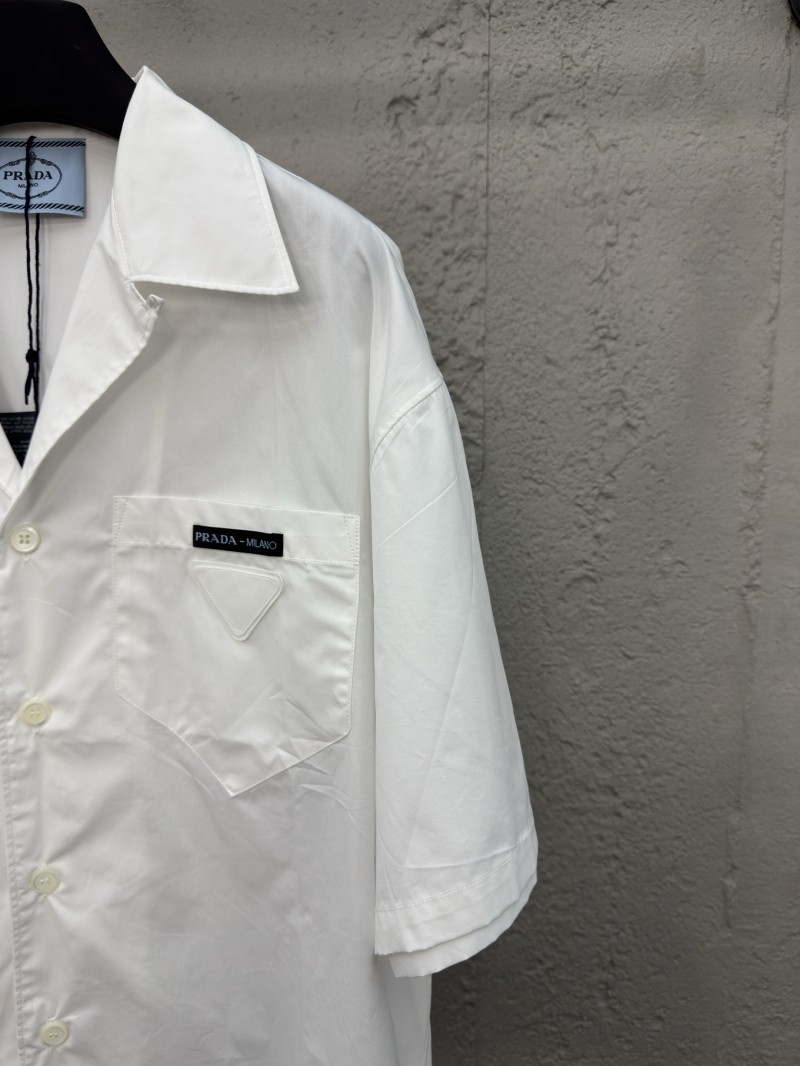 Prada Pocket Logo Short Sleeve Shirt 4