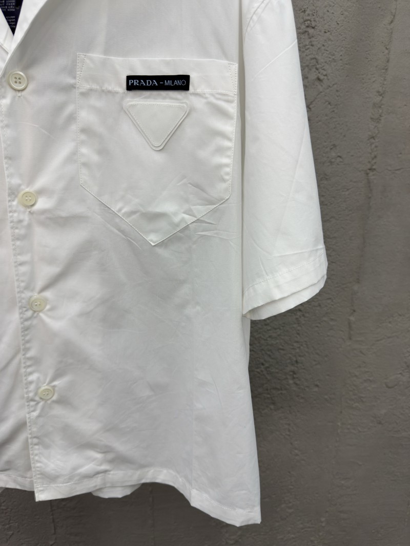 Prada Pocket Logo Short Sleeve Shirt 6