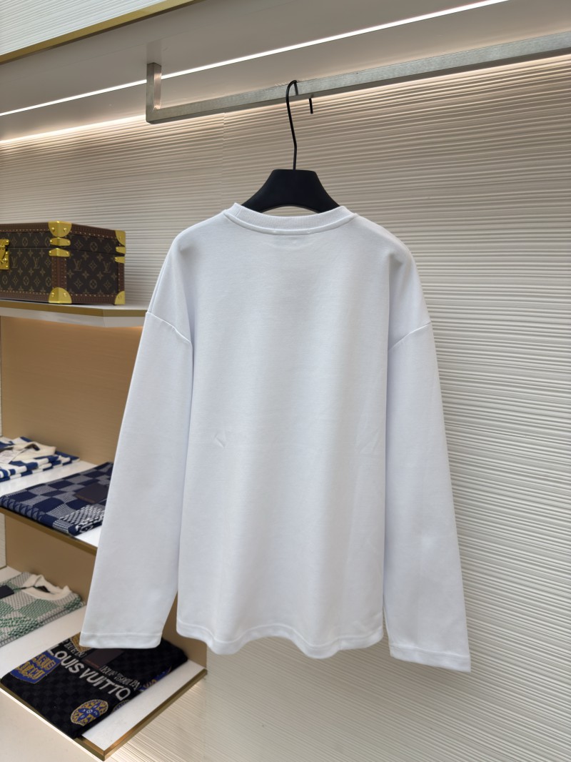 Miu Miu Embroidered Burnout Logo Long Sleeve 1 1