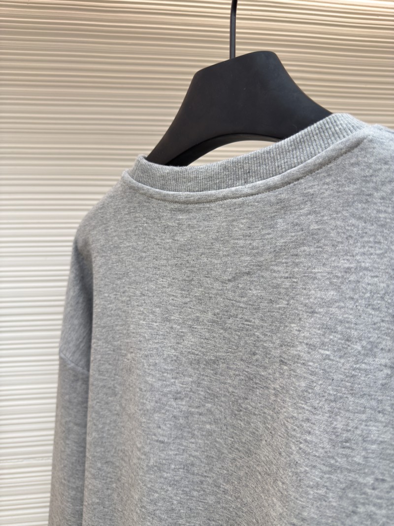 Miu Miu Embroidered Burnout Logo Long Sleeve 3 8
