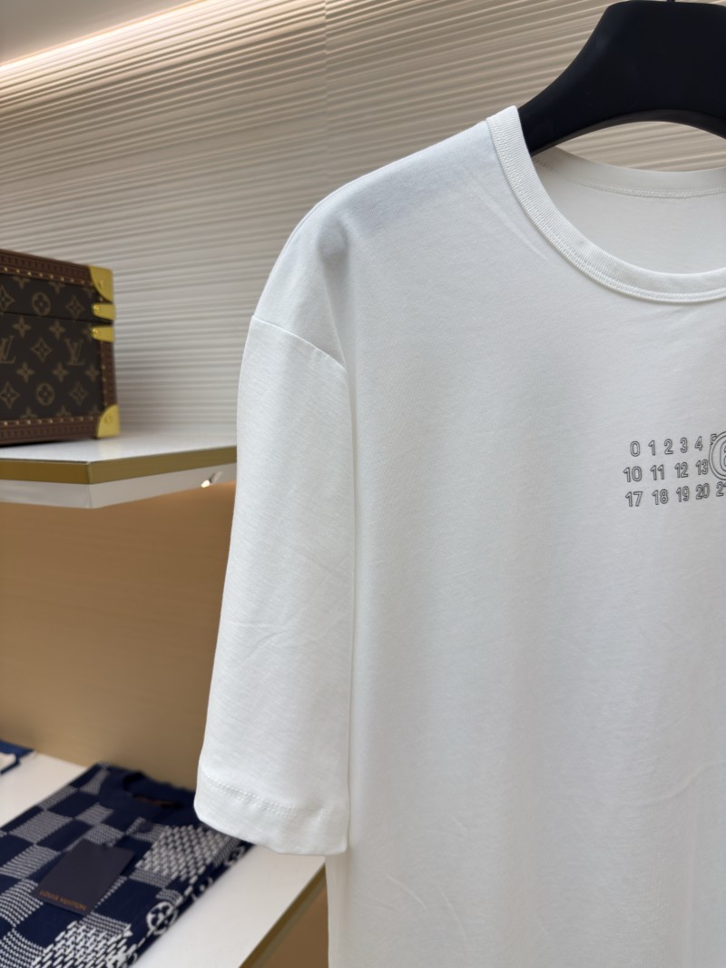 Maison Margiela Label Print Short-Sleeve T-Shirt 1 3