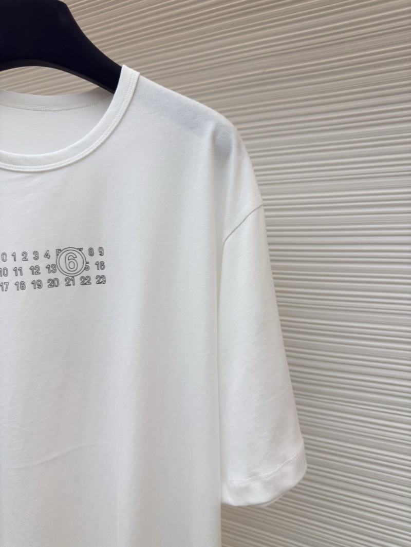 Maison Margiela Label Print Short-Sleeve T-Shirt 1 4