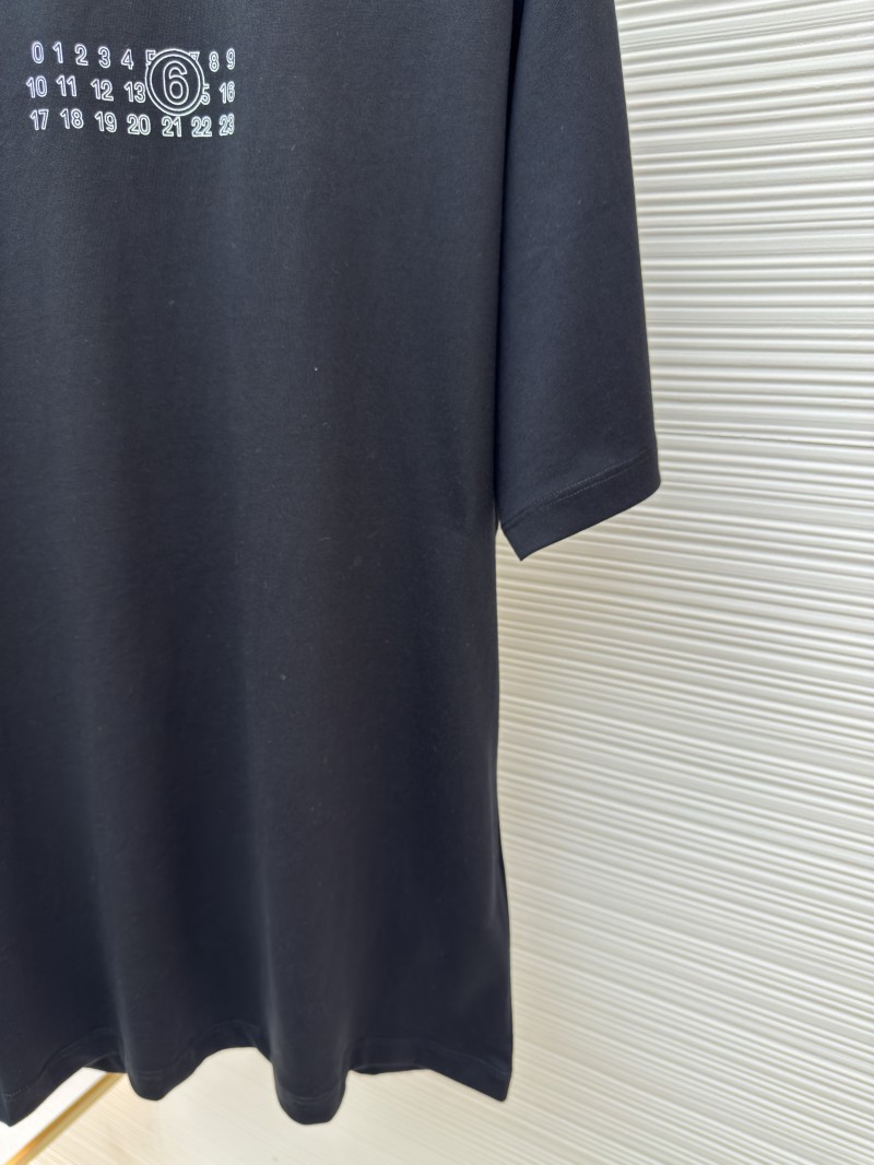 Maison Margiela Label Print Short-Sleeve T-Shirt 2 6