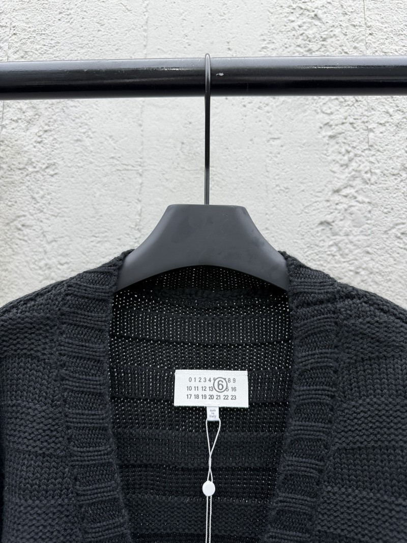 Maison Margiela Wool Blend Destroyed Cardigan 2