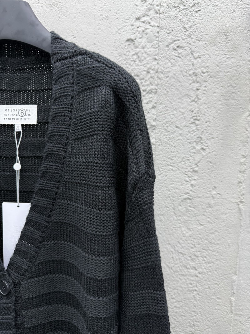 Maison Margiela Wool Blend Destroyed Cardigan 4