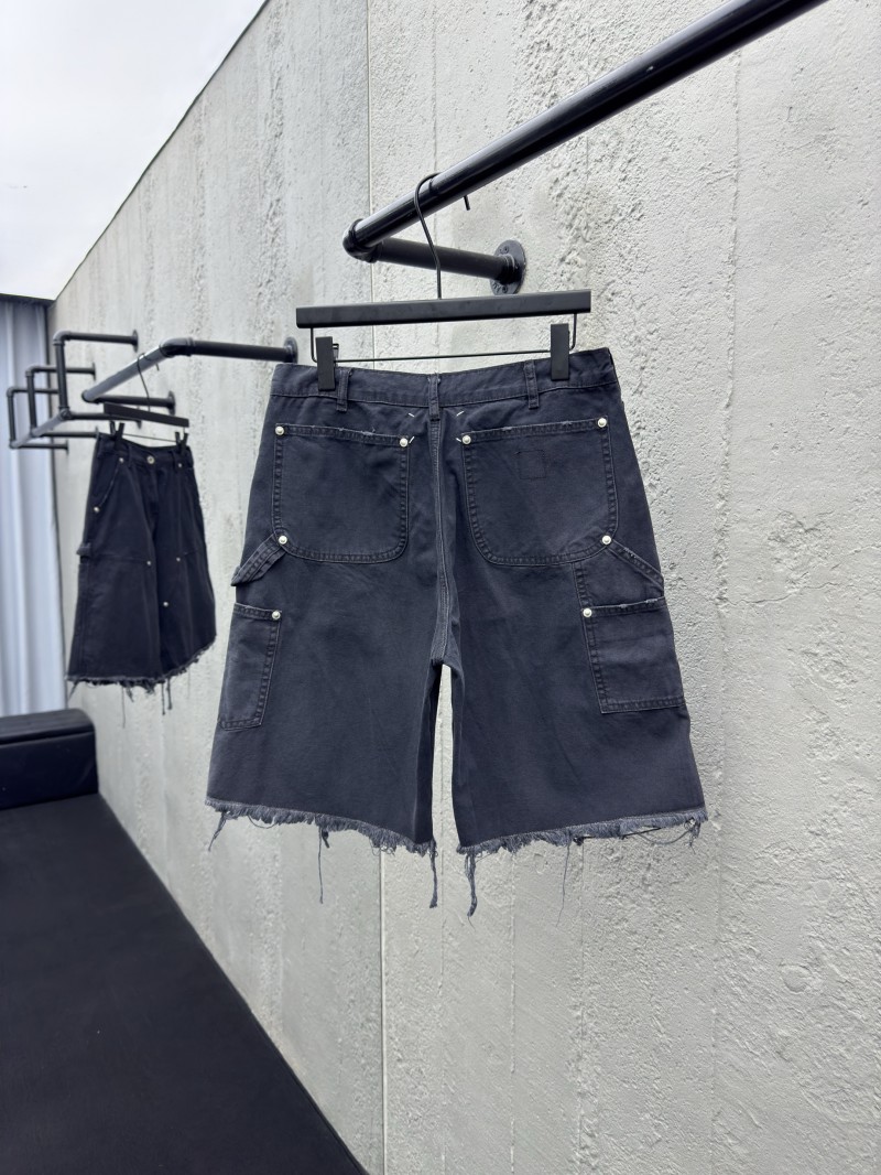 Maison Margiela Fringe Workwear Shorts 1