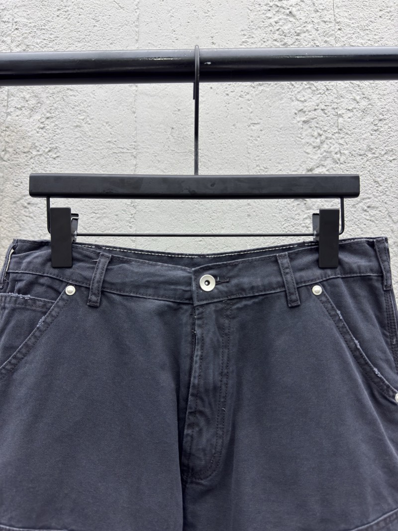 Maison Margiela Fringe Workwear Shorts 2