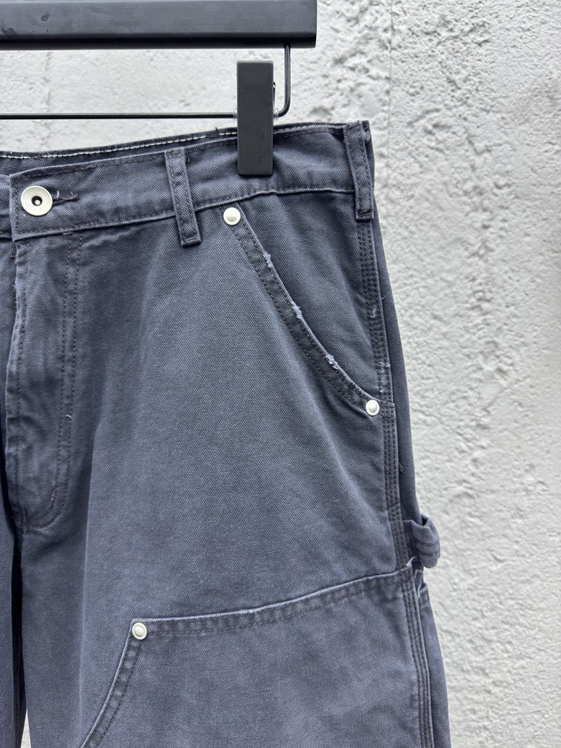 Maison Margiela Fringe Workwear Shorts 4