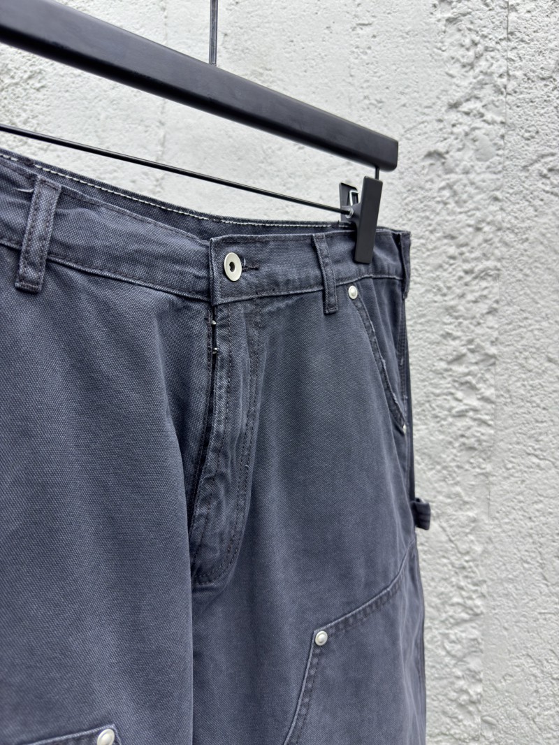 Maison Margiela Fringe Workwear Shorts 7