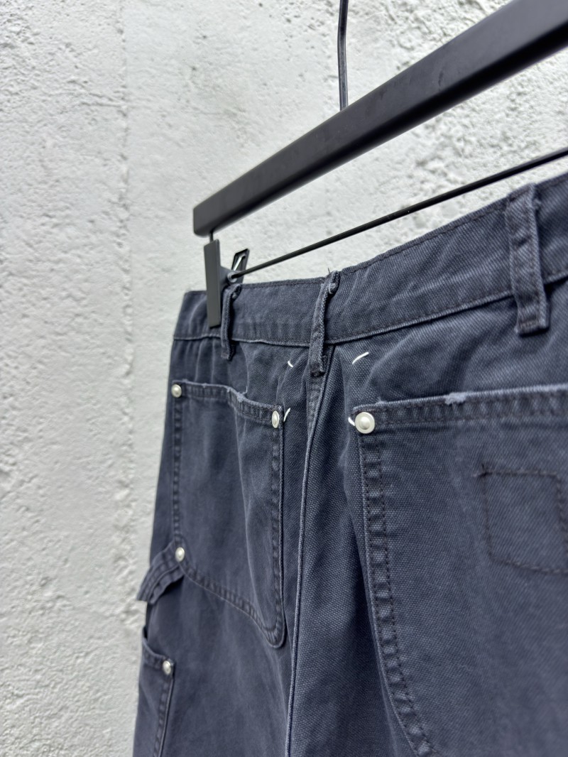 Maison Margiela Fringe Workwear Shorts 8