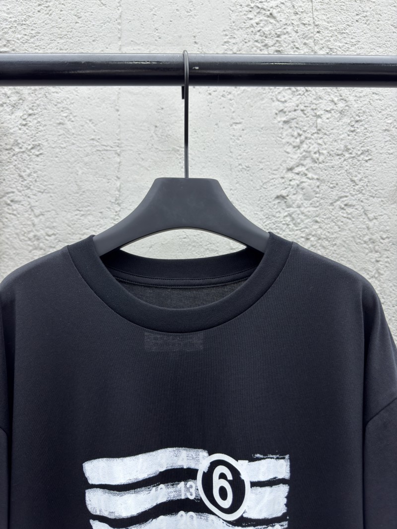 Maison Margiela Label Print Short-Sleeve T-Shirt 2