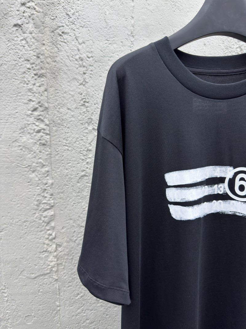 Maison Margiela Label Print Short-Sleeve T-Shirt 3