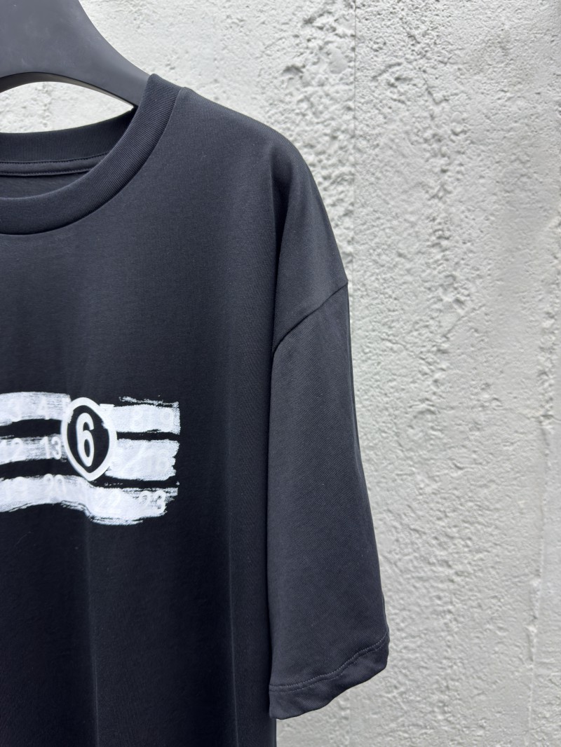 Maison Margiela Label Print Short-Sleeve T-Shirt 4