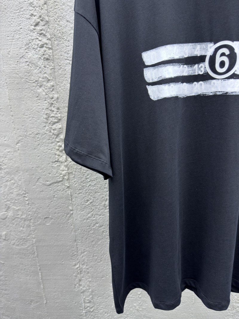 Maison Margiela Label Print Short-Sleeve T-Shirt 5