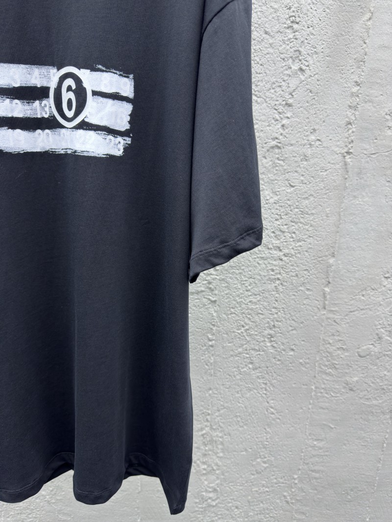 Maison Margiela Label Print Short-Sleeve T-Shirt 6