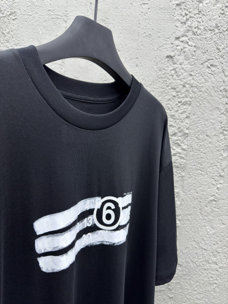 Maison Margiela Label Print Short-Sleeve T-Shirt 7
