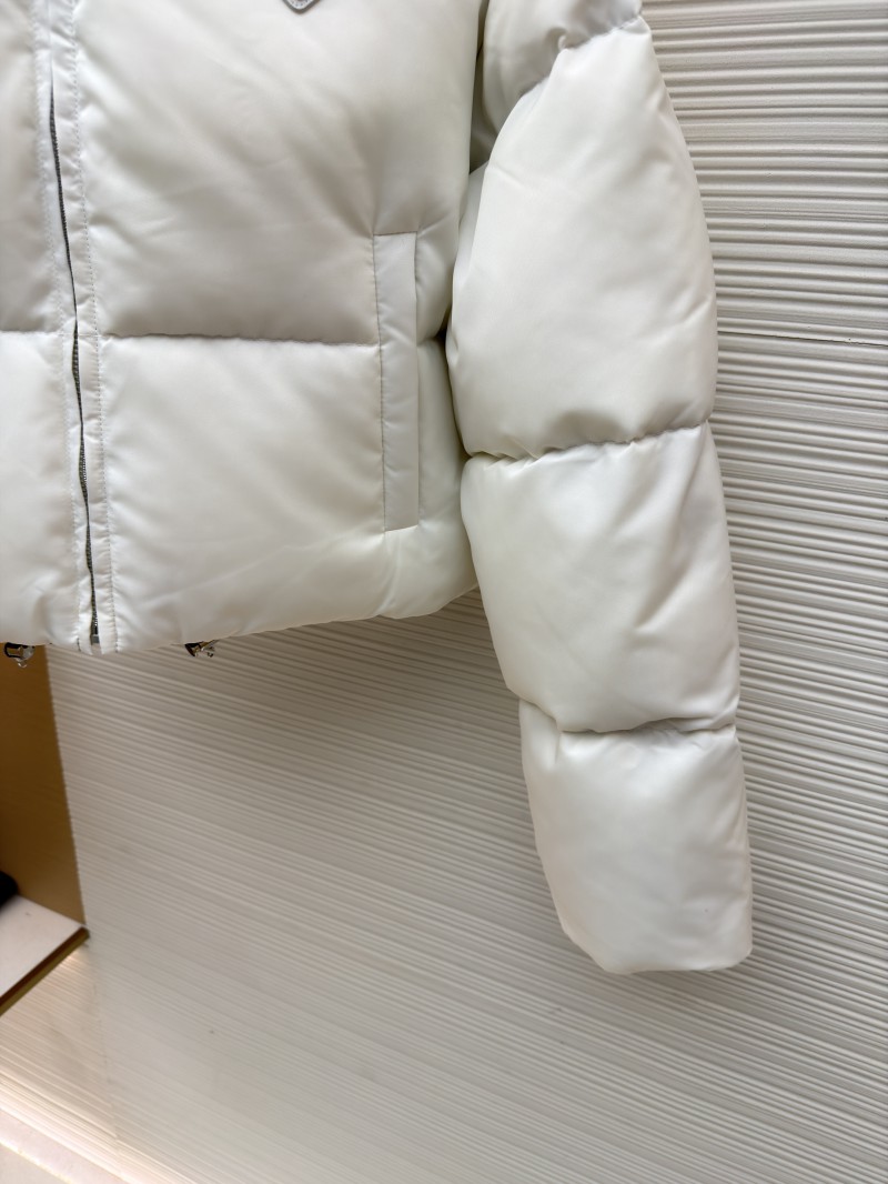 Prada High-Waisted Stand Collar Down Jacket 1 6