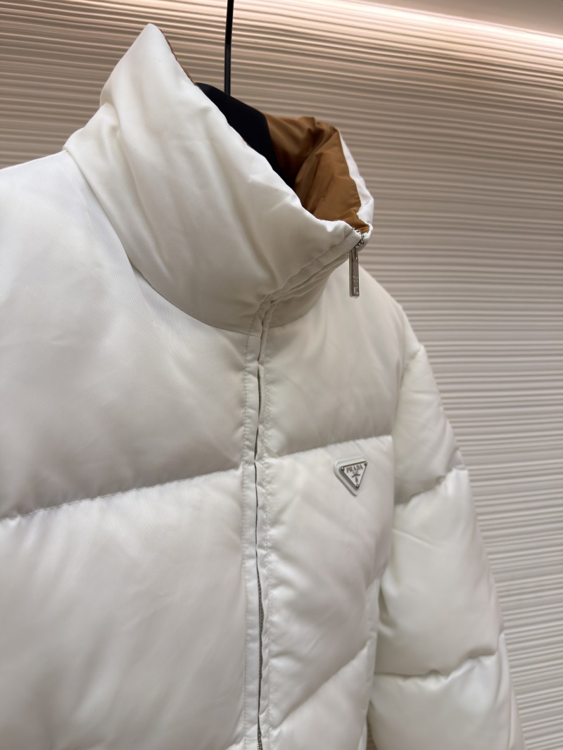 Prada High-Waisted Stand Collar Down Jacket 1 7