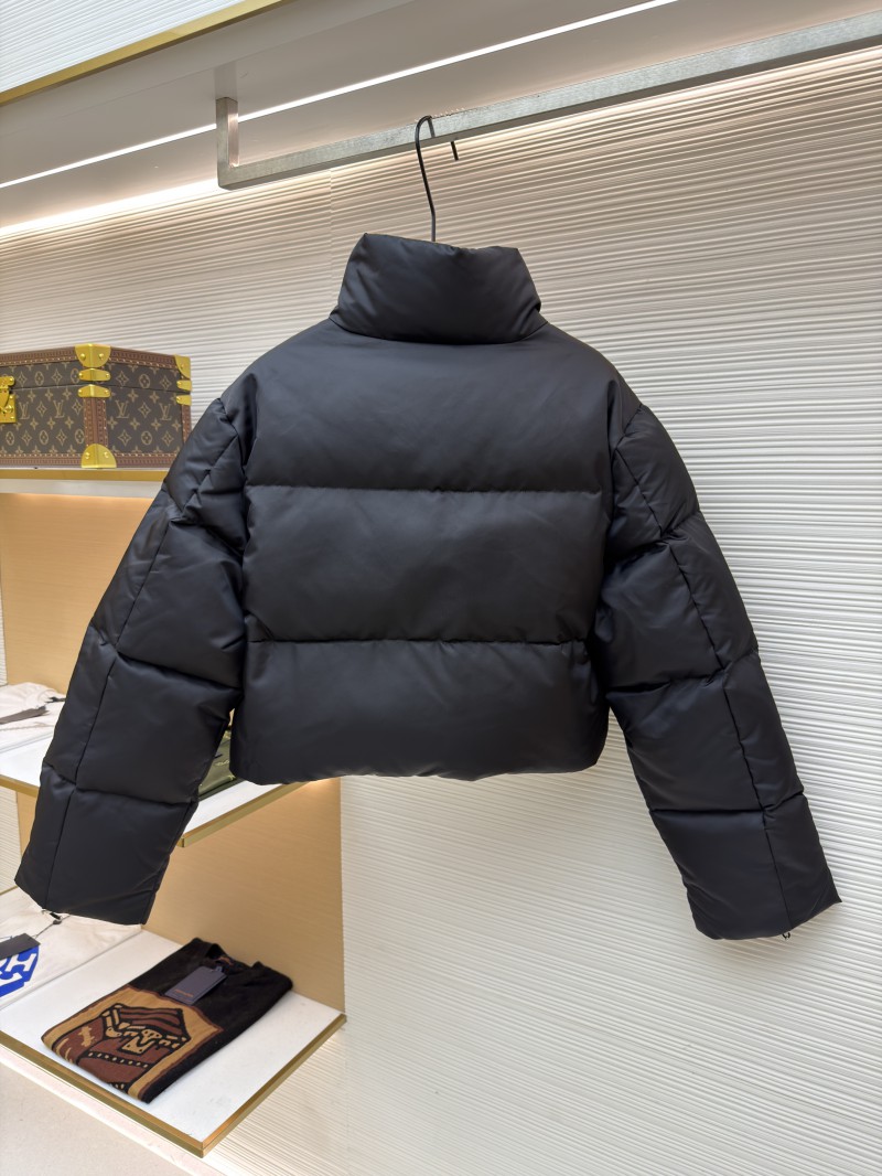 Prada High-Waisted Stand Collar Down Jacket 2 1