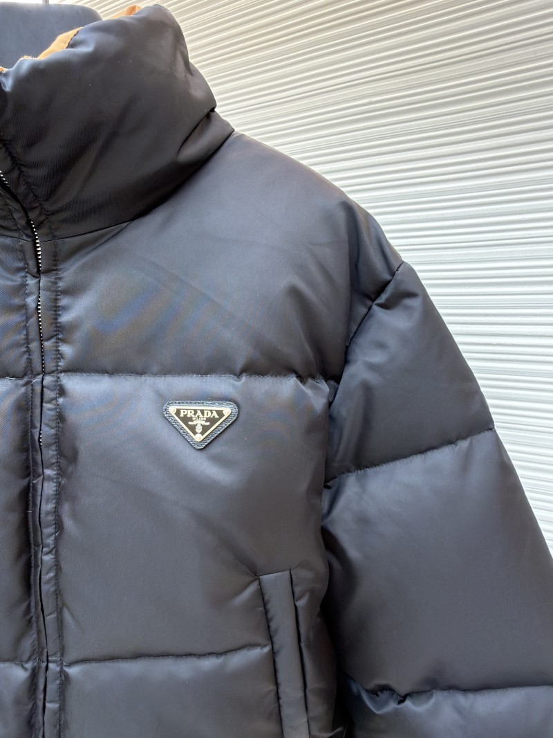 Prada High-Waisted Stand Collar Down Jacket 2 4