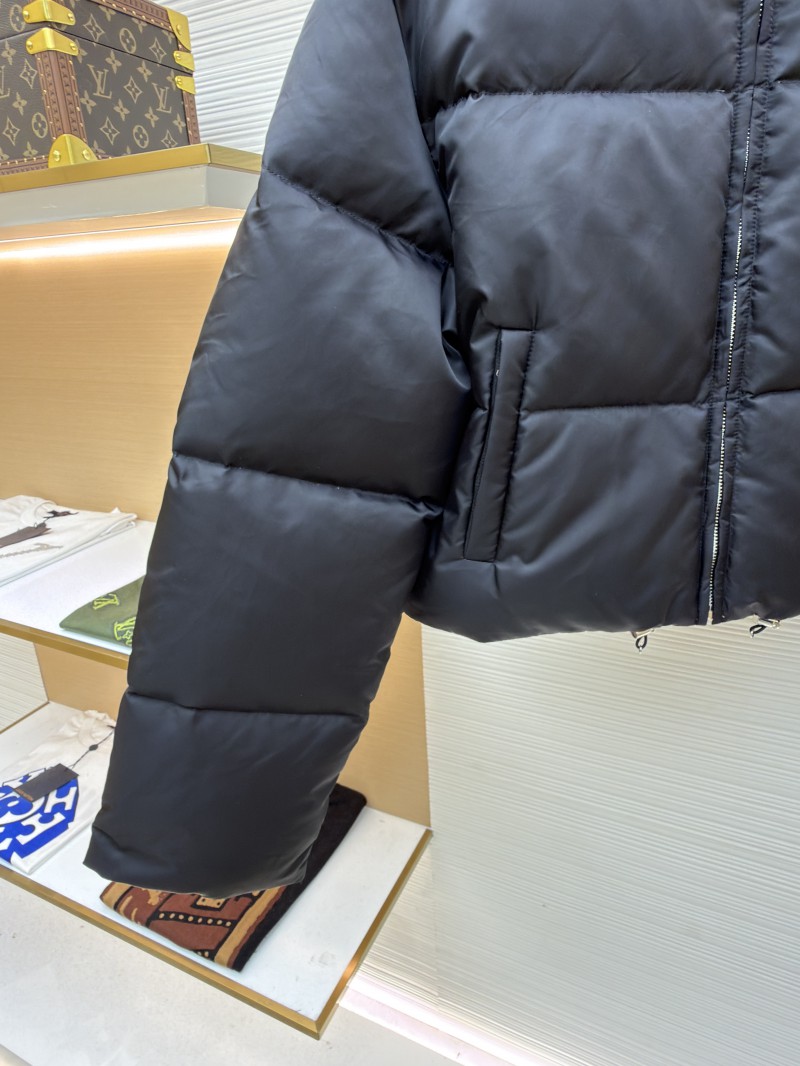 Prada High-Waisted Stand Collar Down Jacket 2 5