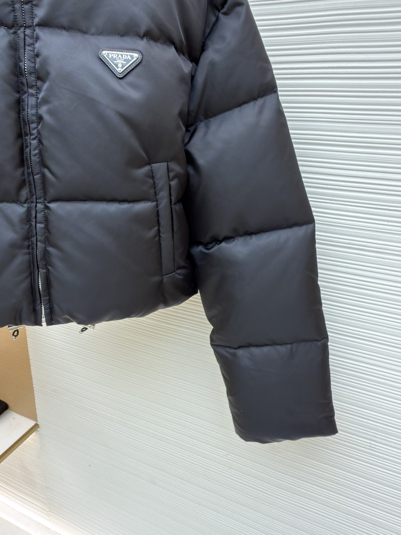 Prada High-Waisted Stand Collar Down Jacket 2 6
