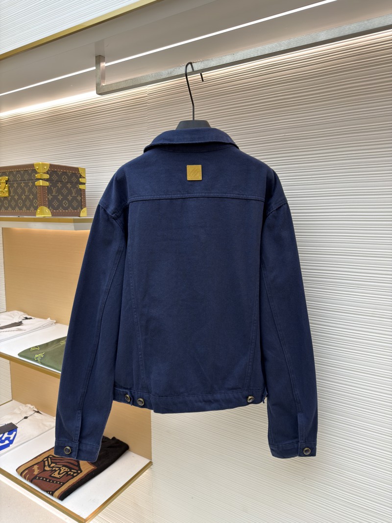 LV Dyed Embossed Denim Jacket 1