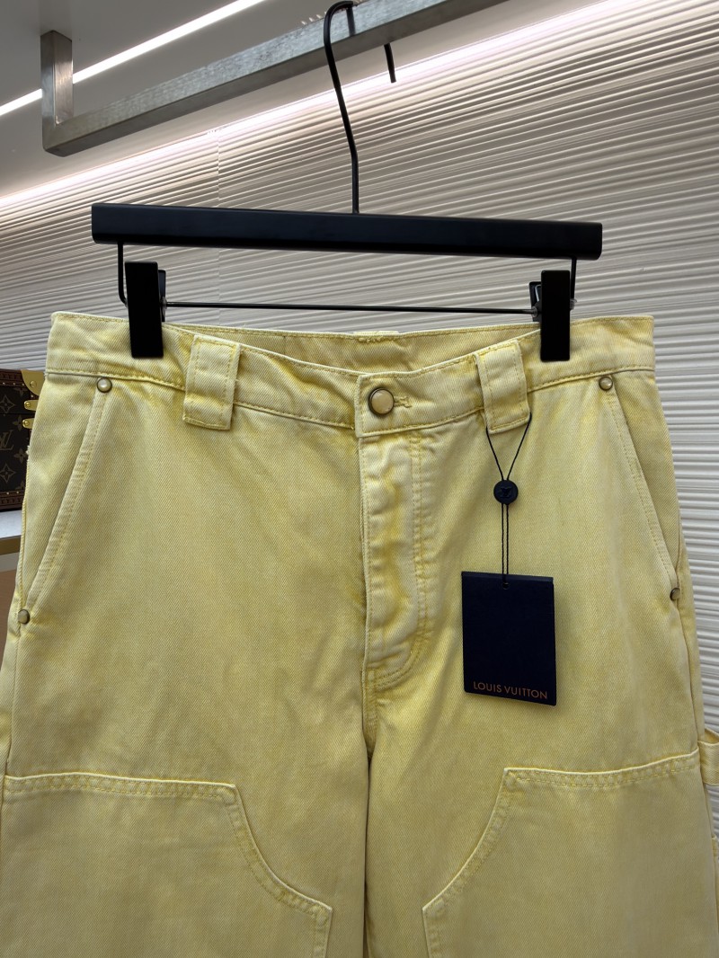 LV Dyed Embossed Denim Jeans 2