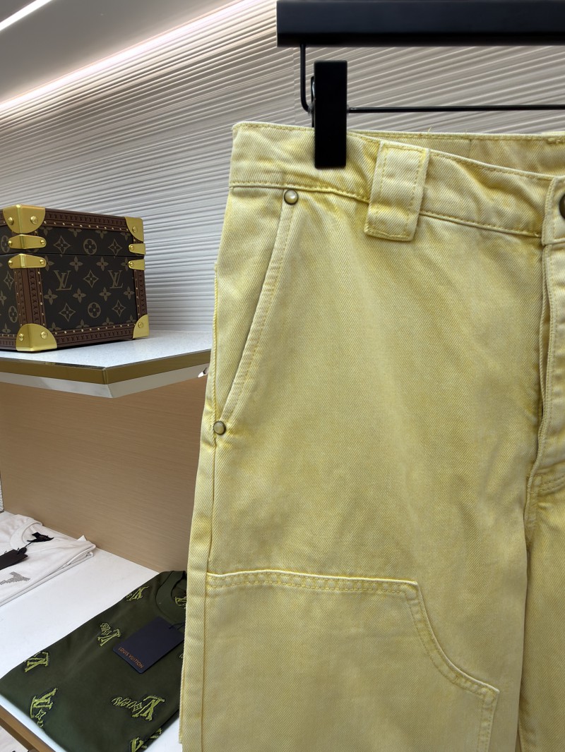 LV Dyed Embossed Denim Jeans 3
