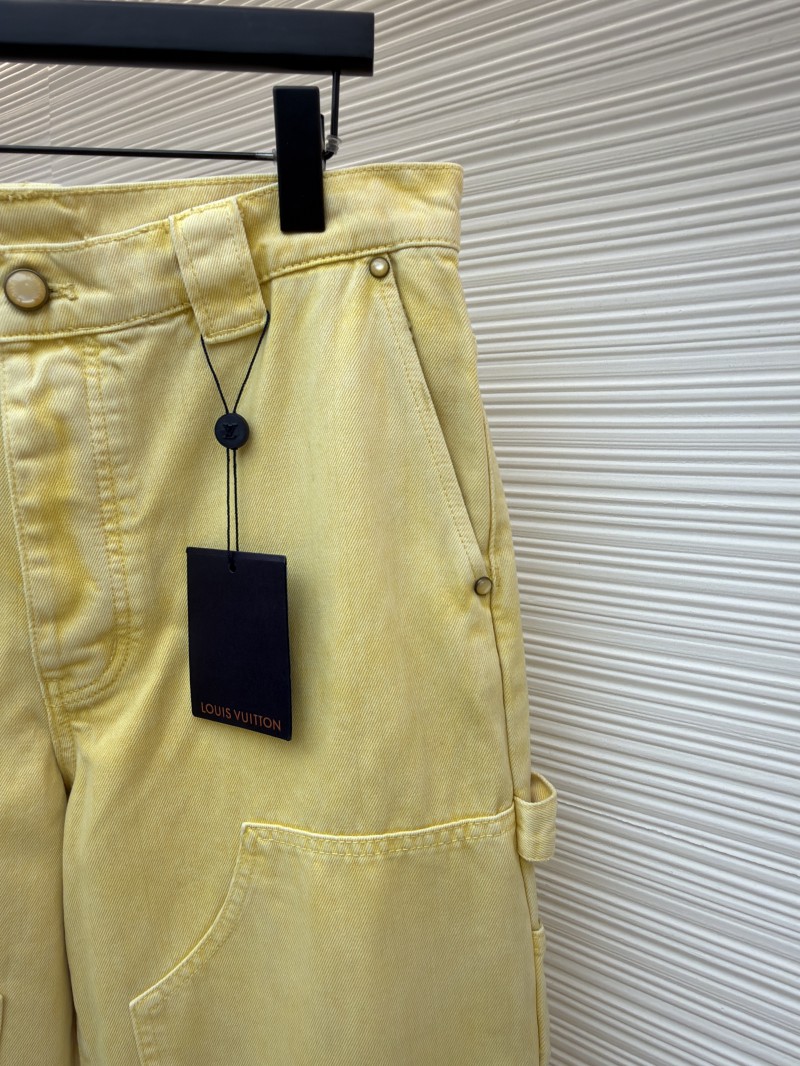 LV Dyed Embossed Denim Jeans 4