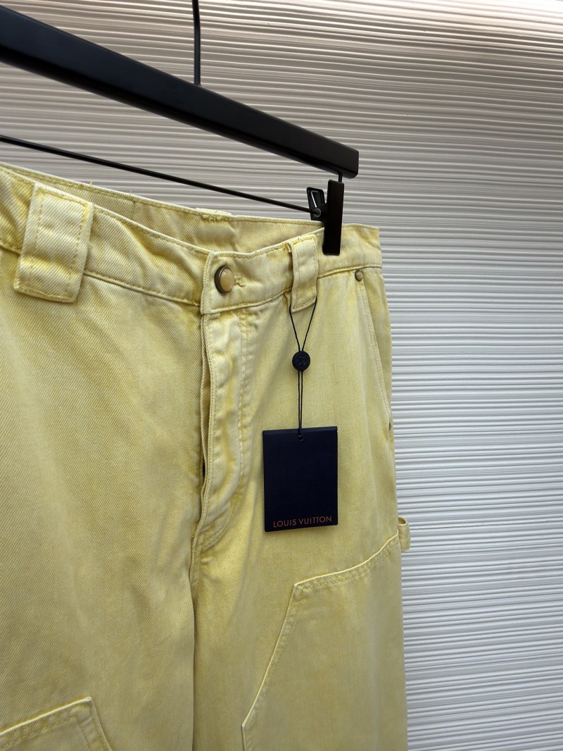 LV Dyed Embossed Denim Jeans 7