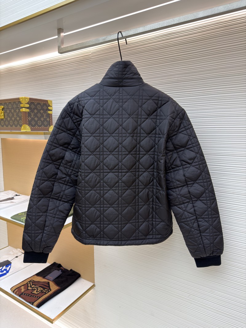 Dior Cannage Ribbed Two-Way Zip Jacket 1