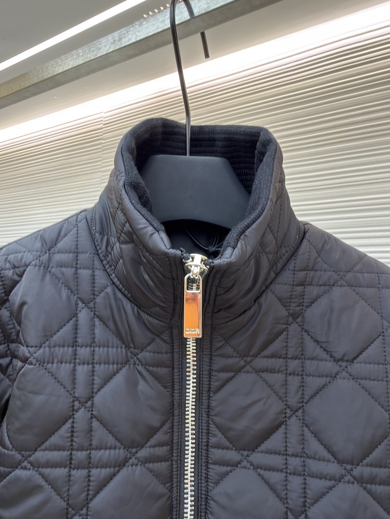 Dior Cannage Ribbed Two-Way Zip Jacket 2