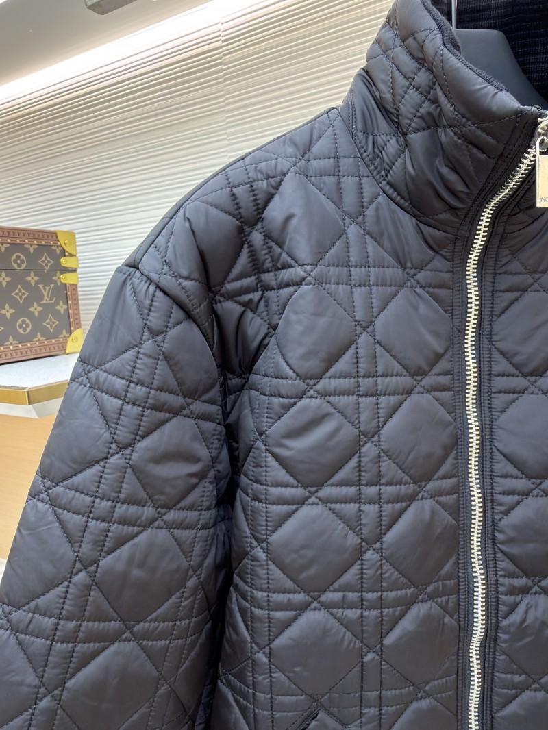 Dior Cannage Ribbed Two-Way Zip Jacket 3