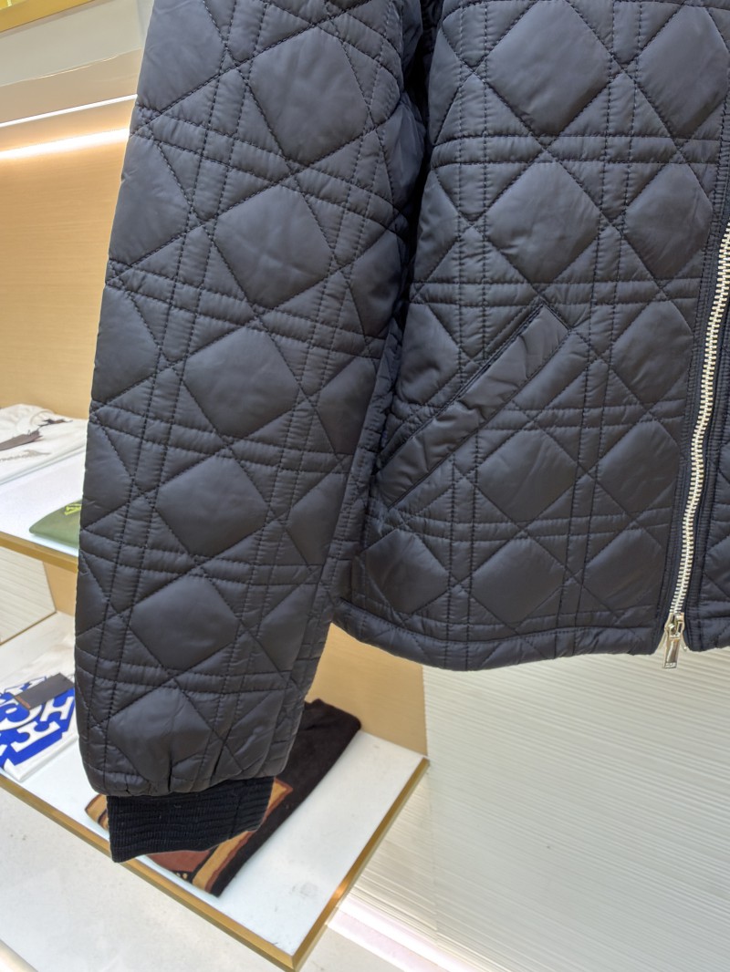 Dior Cannage Ribbed Two-Way Zip Jacket 5