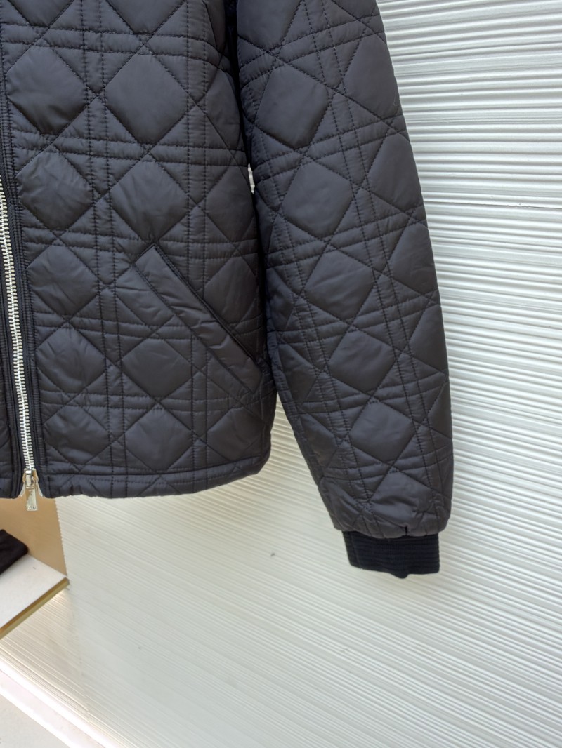 Dior Cannage Ribbed Two-Way Zip Jacket 6