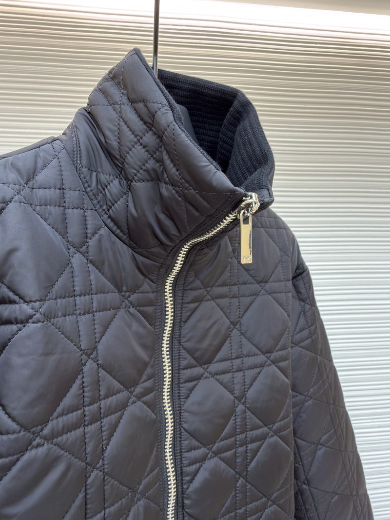 Dior Cannage Ribbed Two-Way Zip Jacket 7