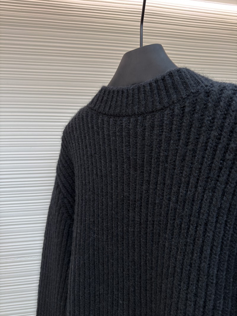 Prada Logo Jacquard Knit Sweater 8