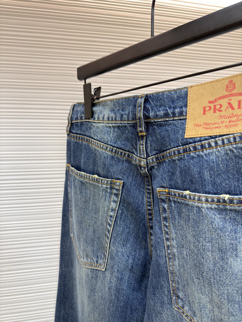 Prada Triangle Micro Logo Jeans 8