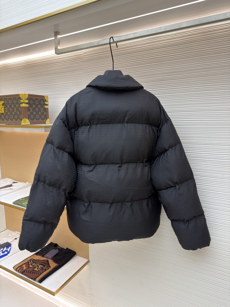 Miu Miu Full-Print Jacquard Lapel Down Jacket 2 1