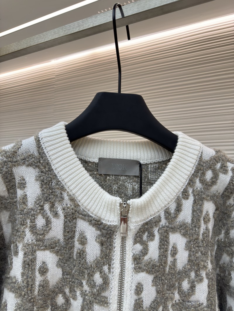 Dior Oblique Jacquard Knit Cardigan 2